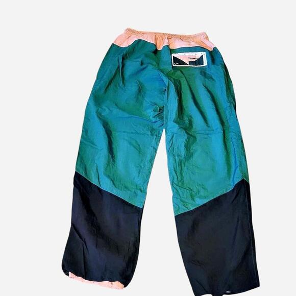 Vintage Nike Flight green and pink Track Pants - Picture 4 of 5